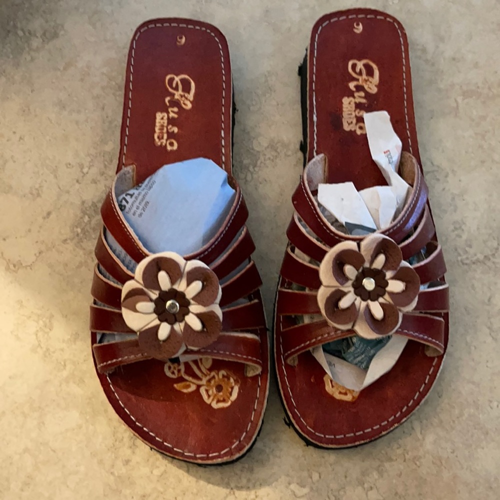 Mexican sandals from Mexico